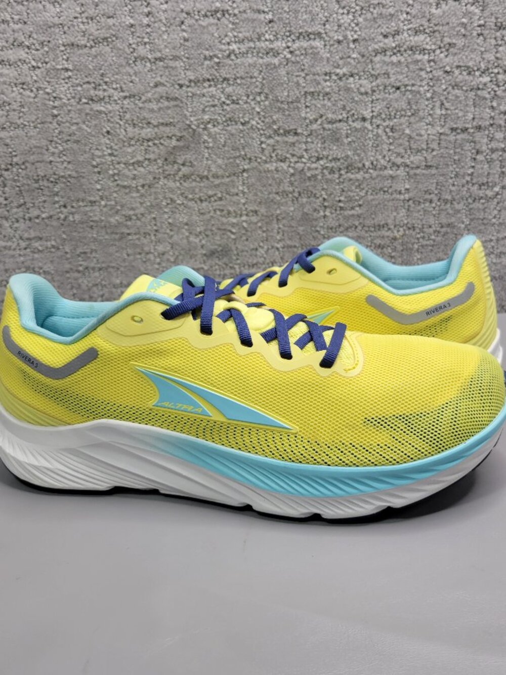 Altra Women’s Yellow & Light Blue Athletic Running Shoes